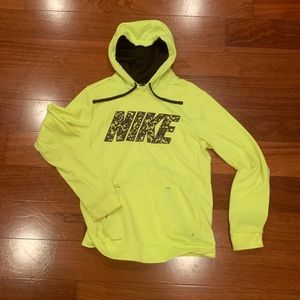 yellow nike hoodie